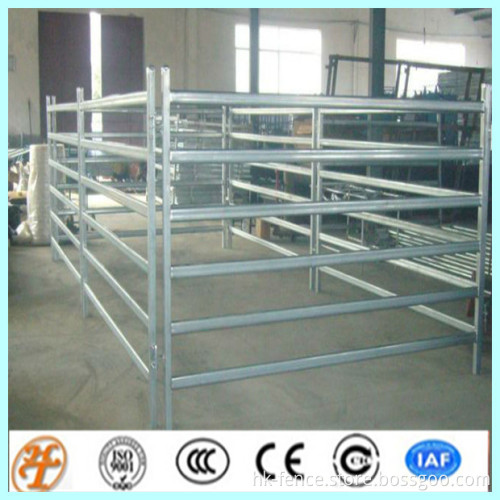 factory supply 6 rails PVC horse round pen